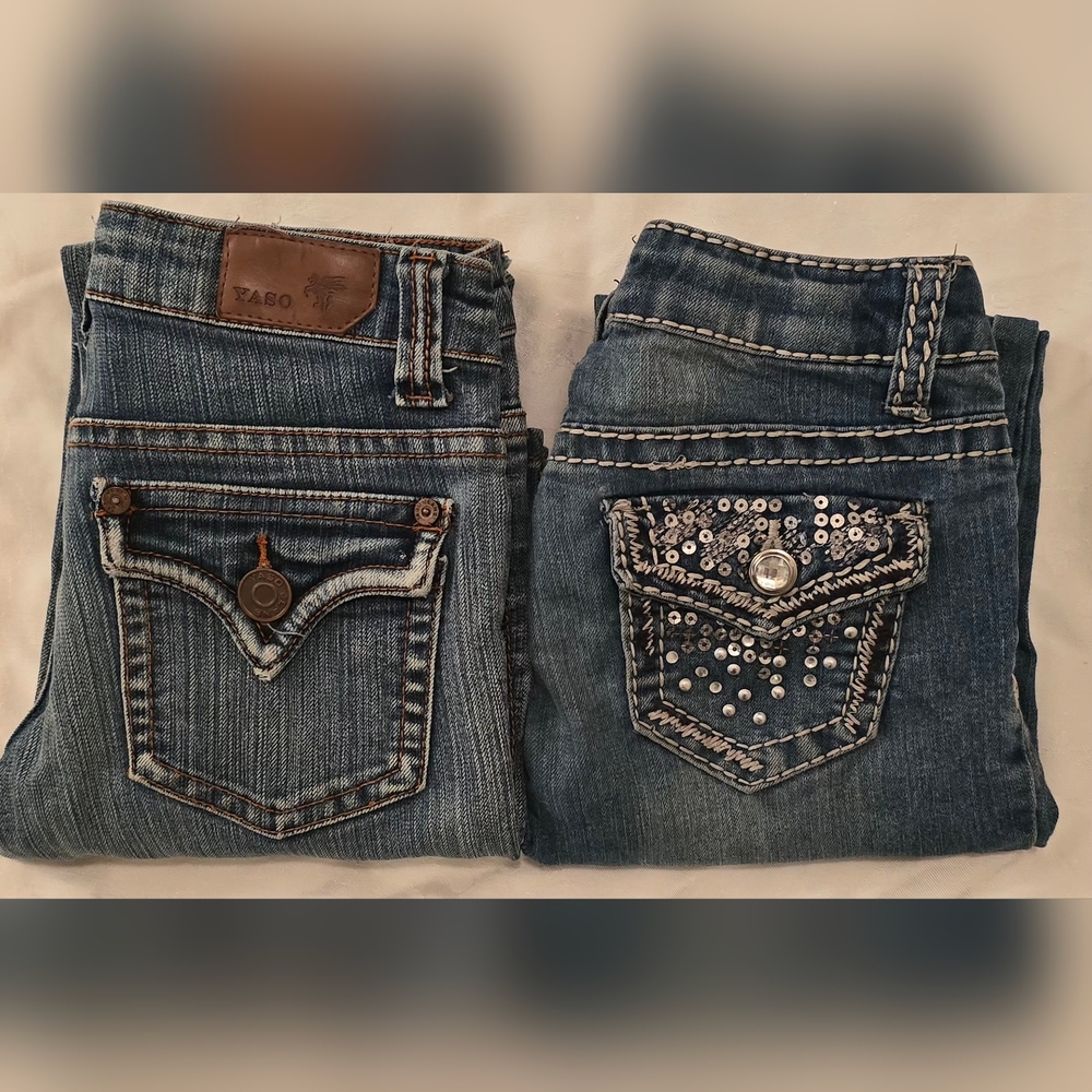 🧡 Lot Girls Yaso Cherokee Skinny Jeans 10